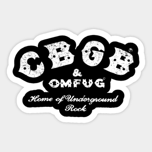 CBGB Sticker